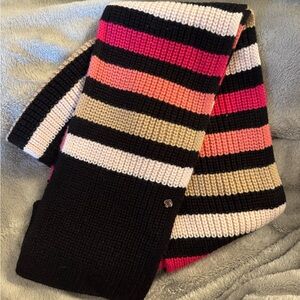 Striped Knit Scarf